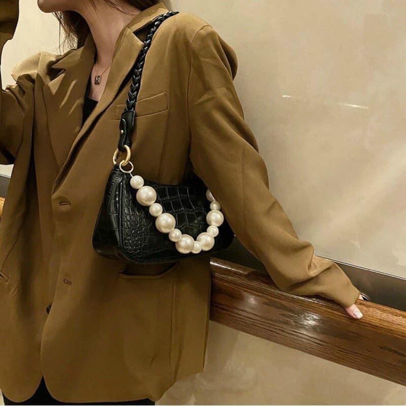 [HOT TREND] Túi kẹp nách ngọc quai bện da rắn hot hit 2021(có video sẵn, xinh lắm luôn,2 dây ah) | BigBuy360 - bigbuy360.vn