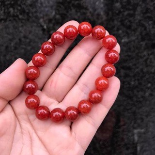 VÒNG TAY ĐA MÀU VÂN RỒNG ĐỎ 10LY