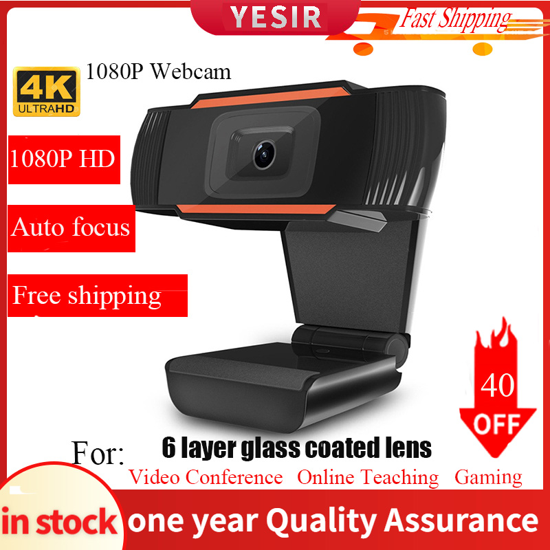 Webcam 1080p Hd Tích Hợp Micro Tiện Dụng Cho Máy Tính Laptop 4k | BigBuy360 - bigbuy360.vn