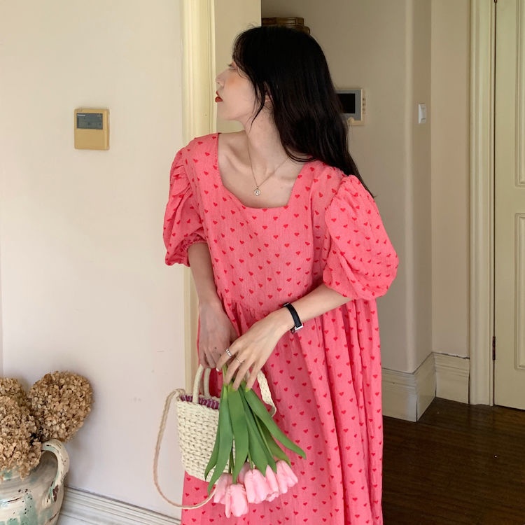 Đầm Nữ Thêu Họa Tiết Phong Cách Retro Thời Trang