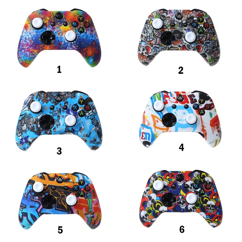 Vỏ Bọc Silicon Cao Su Cho Tay Cầm Chơi Game XBox One X S