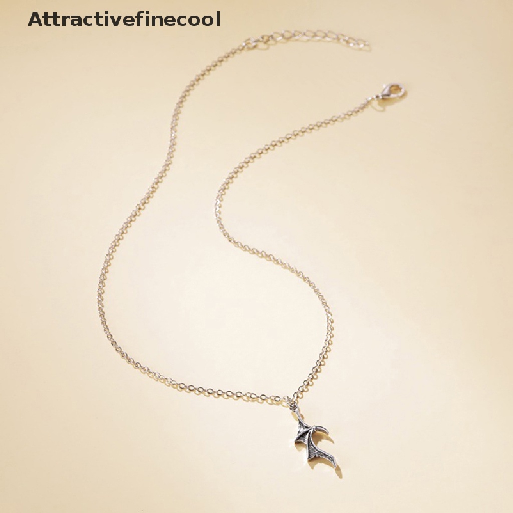 Vòng cổ Mặt Hình Trái Tim Và Cánh Rồng Unisex