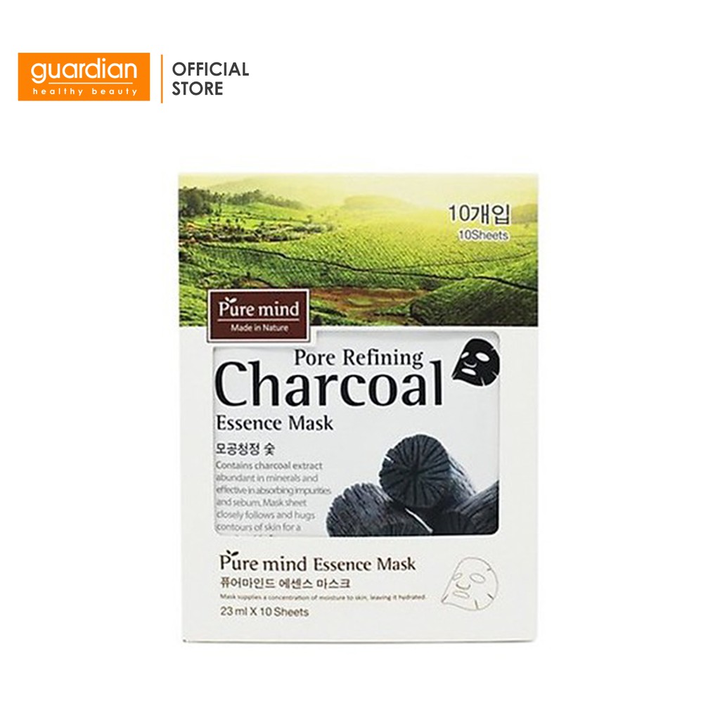 Mặt nạ Pure Mind Pore Refining Charcoal Than hoạt tính se khít lỗ chân lông (23ml)