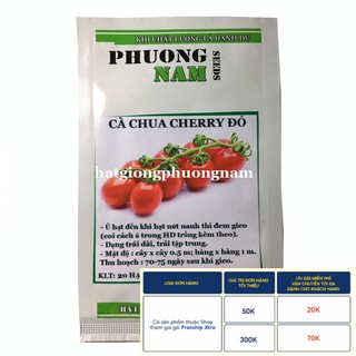 20H - HẠT GIỐNG CÀ CHUA CHERRY ĐỎ