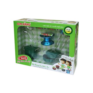 Bộ đồ chơi nấu ăn cho bé Bếp phó của mẹ Kim Hằng