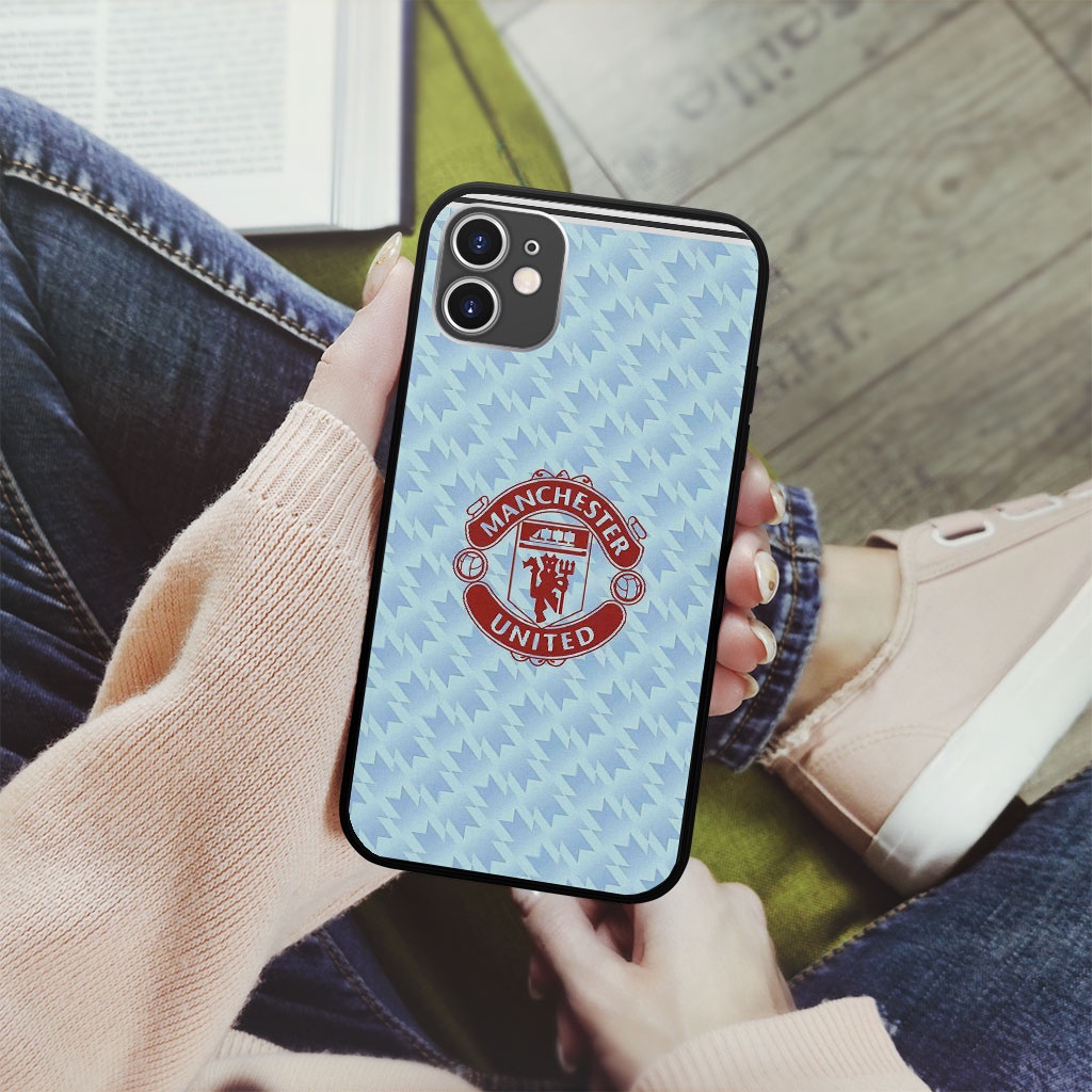 Ốp lưng logo manchester united blue cross pro 13 11 12 promax 7 8 plus xs X Xr  FOO20222538