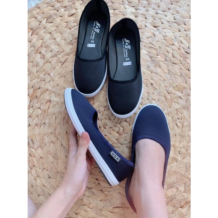 Giày bệt nữ USA giày búp bê ôm chân siêu nhẹ hàng chuẩn Thái Lan
