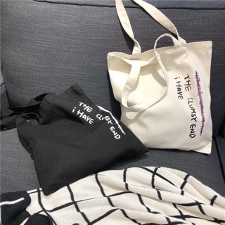 🍉 Túi tote ulzzang clumsy (có sẵn, hình thật)