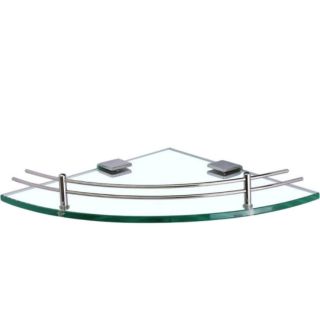 Kệ kính phòng tắm - kệ góc kính inox 304