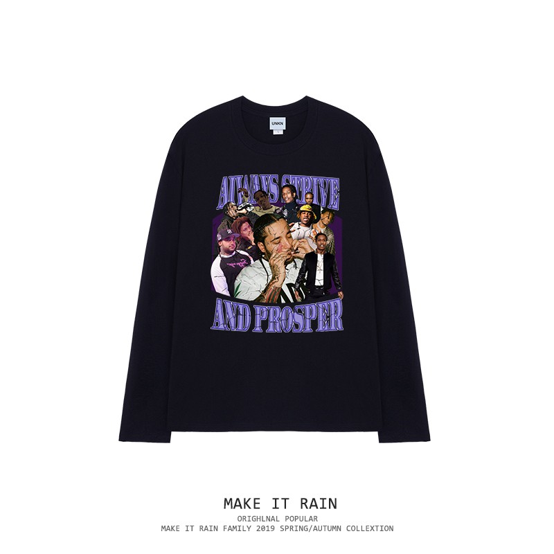 Áo phông Make It rain Heybig dài tay - Asap