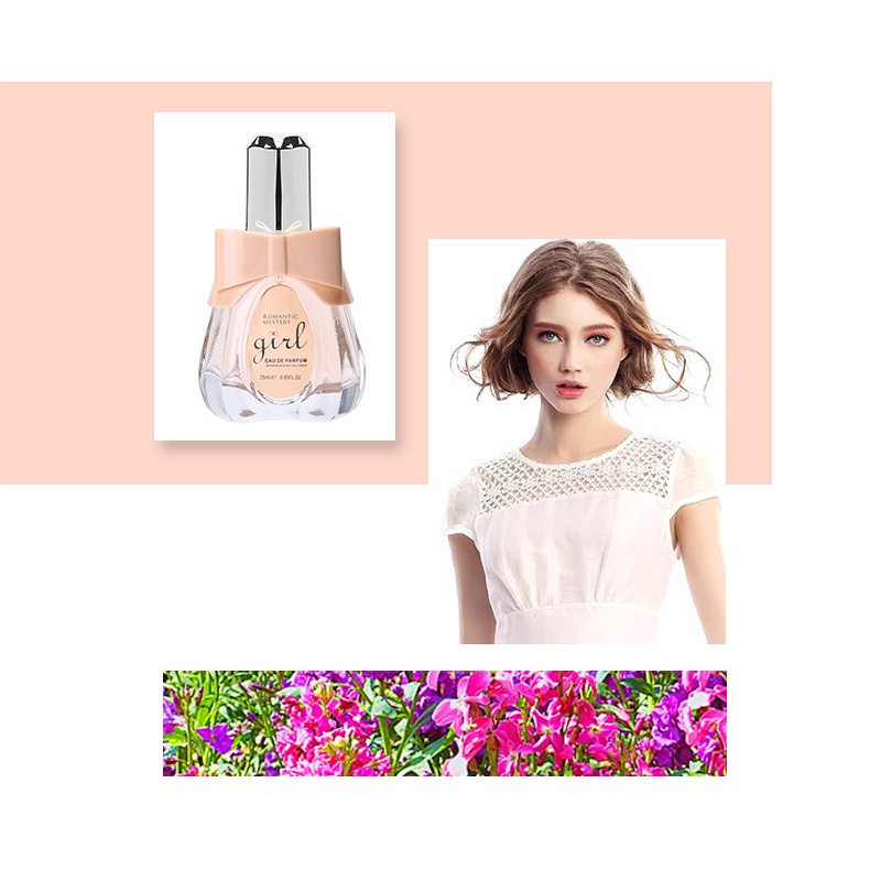 Nước hoa nữ mini thơm lâu dịu nhẹ ODDIS kéo dài hương thơm quyến rũ, thanh lịch mang lại cảm giác lãng mạn NO-PN015