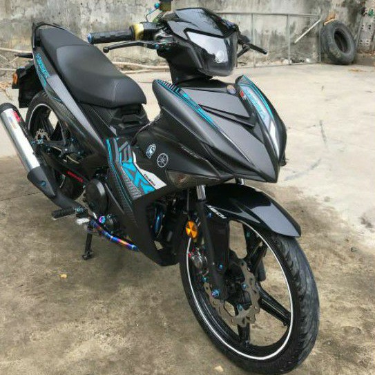 Tem rời Exciter 150 Y15 ZR mẫu 2021 xe đen
