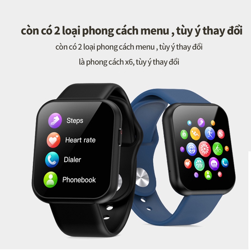 Đồng hồ thông minh bluetooth chống nước theo dõi nhịp tim bluetooth để thực hiện cuộc gọi Smart watch