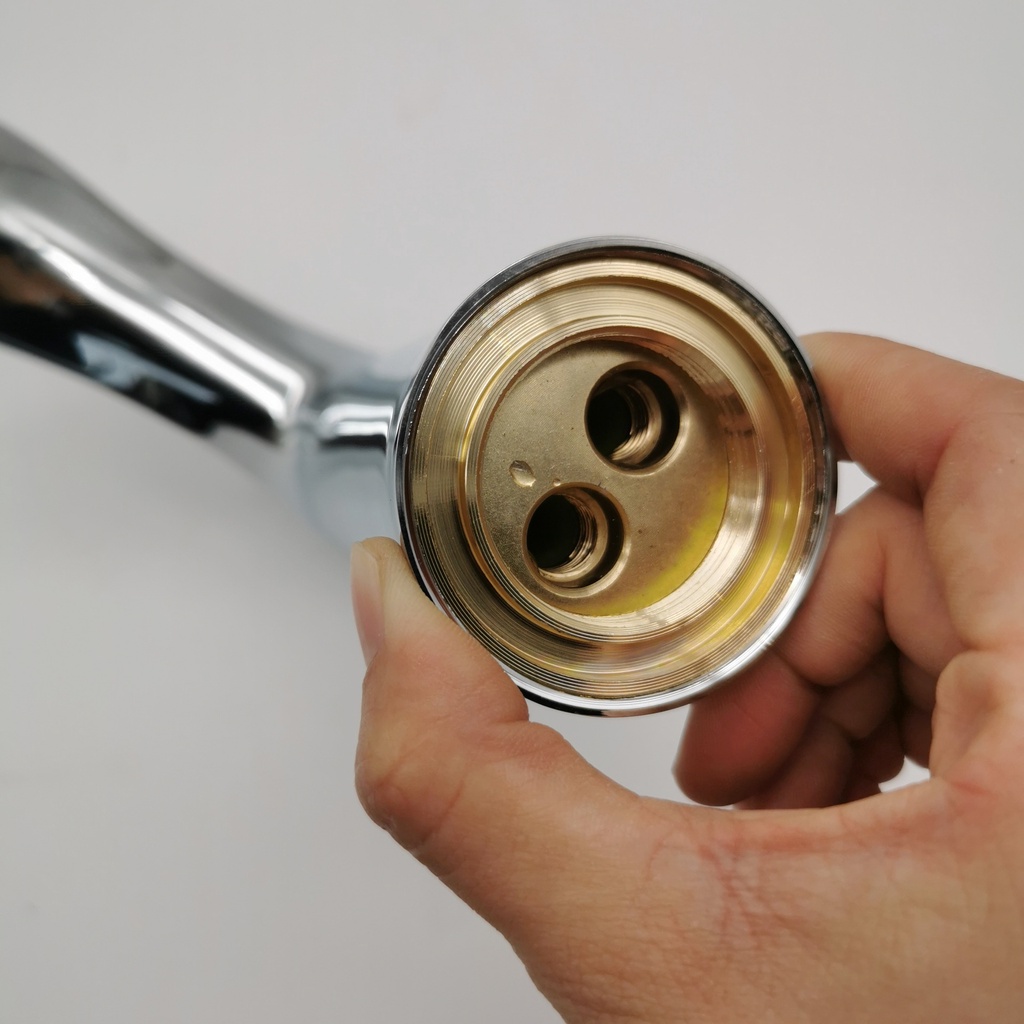 Vòi lavabo nóng lạnh lá liễu ❤️FREESHIP❤️ Vòi bồn rửa chất liệu đồng cao cấp tặng kèm 2 dây cấp nước