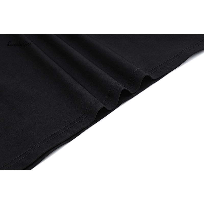 Đầm Mini Không Tay Cổ Chữ V Màu Đen Trơn Thời Trang 2022 Quyến Rũ Cho Nữ