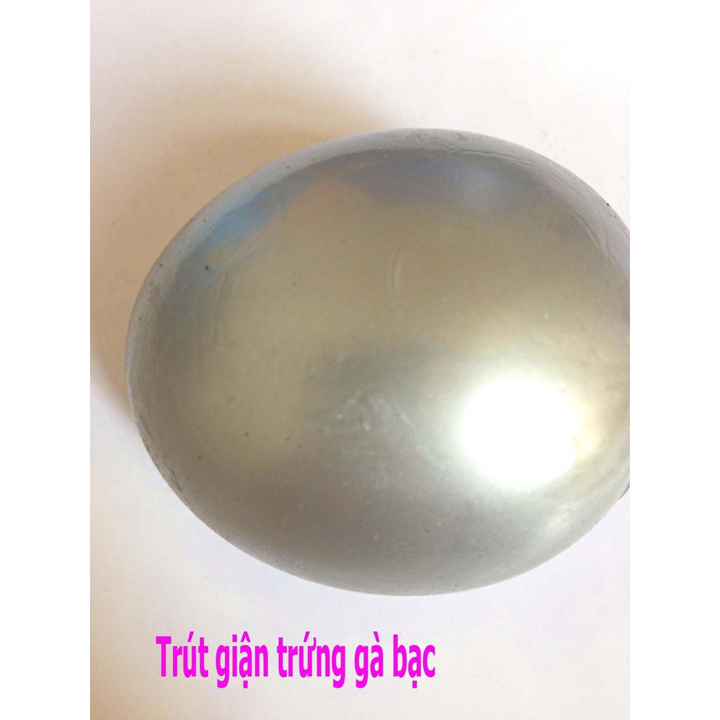 Đồ chơi GUDETAMA SQUIShY trứng bóp trút giận hình quả trứng gà trắng cực ngộ nghĩnh mochi slime