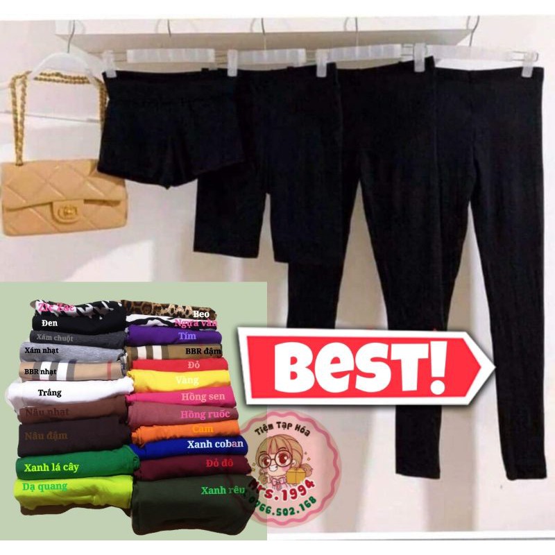 {Form Dài Trơn} - QUẦN LEGGING CHUẨN THÁI HIỆU RAINBOW