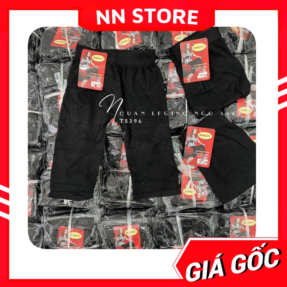 Quần legging thun dài lửng ngố đùi cho nữ chất thun mềm co giãn thoải mái lên phom siêu ôm dáng TS395