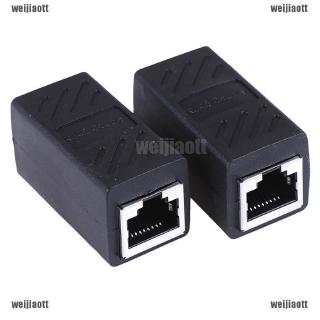★PHỤ KIỆN ĐIỆN TỬ★ 2Pack RJ45 LAN connector inline Cat7/Cat6/Cat5e Ethernet Cable Extender Adapter