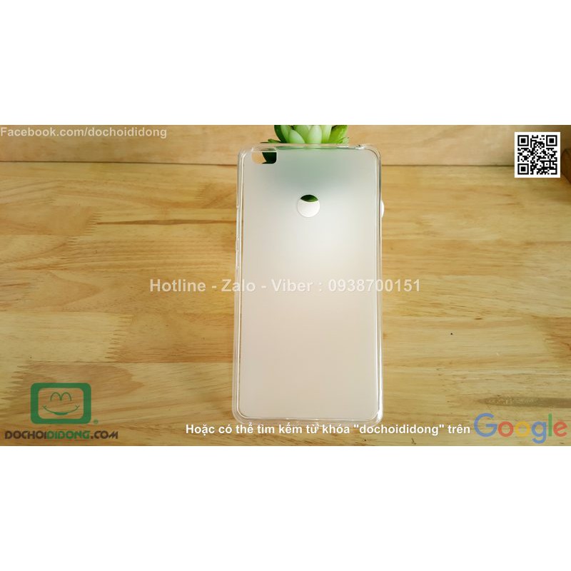 Ốp lưng Xiaomi Mi Max dẻo viền trong