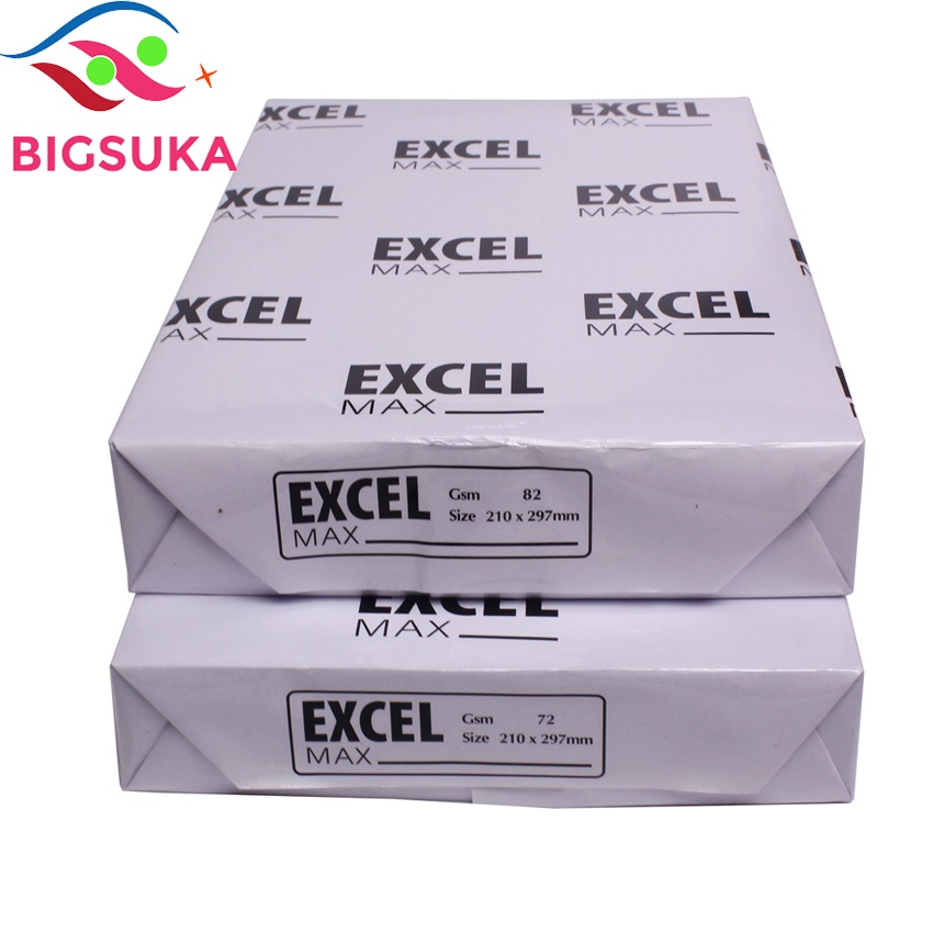 Giấy A4 Excel 70gsm 80gsm Giấy gói không dập góc BIGSUKA