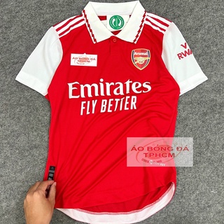 ARSENAL mùa 22/23 - Áo Bóng Đá bản PLAYER hàng Thái - ARSENAL đỏ 22/23 Cổ Bẻ