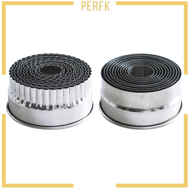 Set 12 Khuôn Làm Bánh Bao Bằng Thép Không Gỉ Tiện Lợi Dành Cho Nhà Bếp