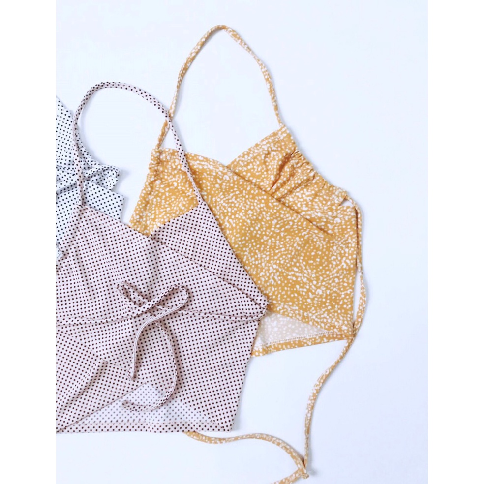Set F21 Cổ Yếm Quần Suông - 3520