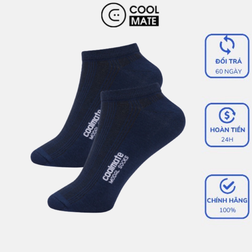 Tất cổ ngắn Coolmate chất liệu Modal thoáng khí hút mùi cao cấp
