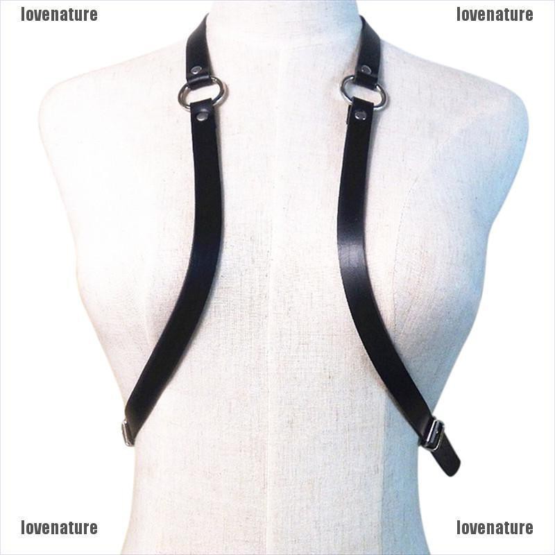 💥💥Đai đeo ngực bằng da tùy chỉnh phong cách Punk quyến rũ thời trang cho nam và nữ