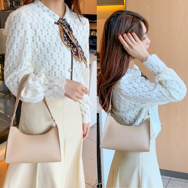 Túi kẹp nách đeo chéo thời trang nữ da dày đi chơi cao cấp phong cách hothit OLUKA STORE TĐV055
