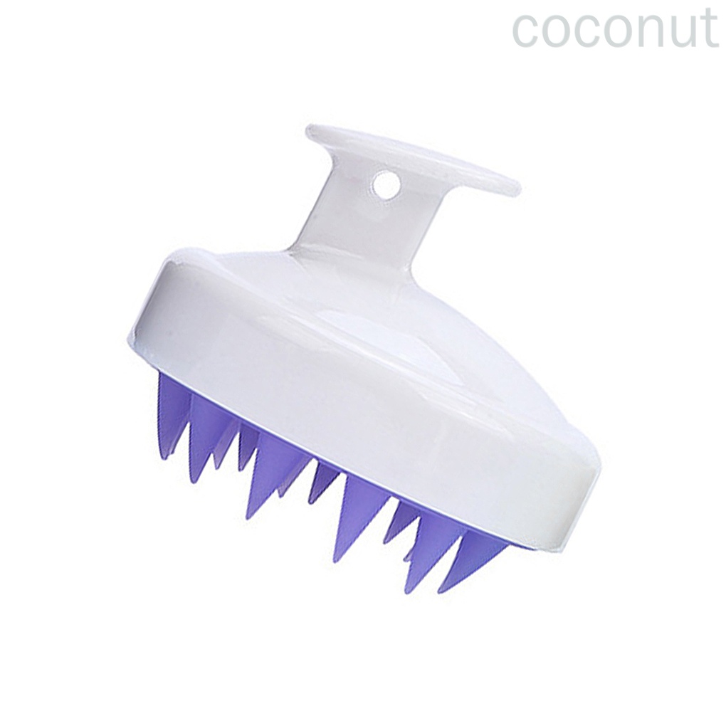 Bàn Chải Mát Xa Da Đầu Cầm Tay Bằng Silicone Tiện Dụng