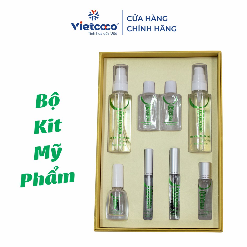 Combo dầu dừa mỹ phẩm Vietcoco