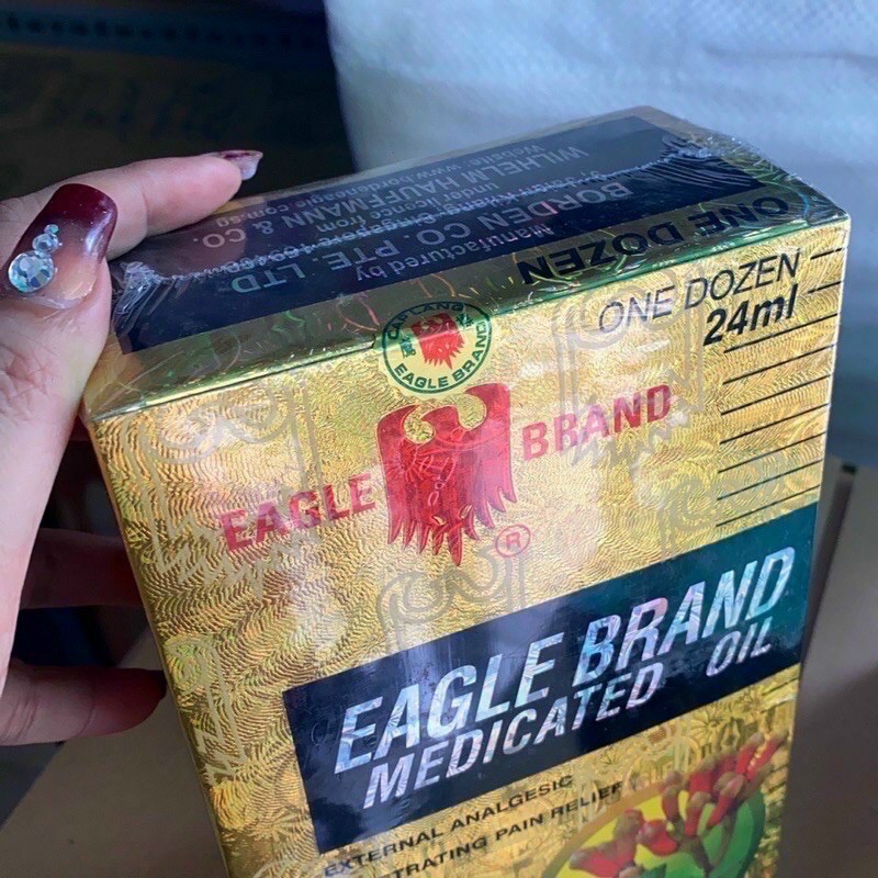 CHÍNH HÃNG- DẦU VÀNG CON Ó -  CAM KẾT CHÍNH HÃNG 24ml