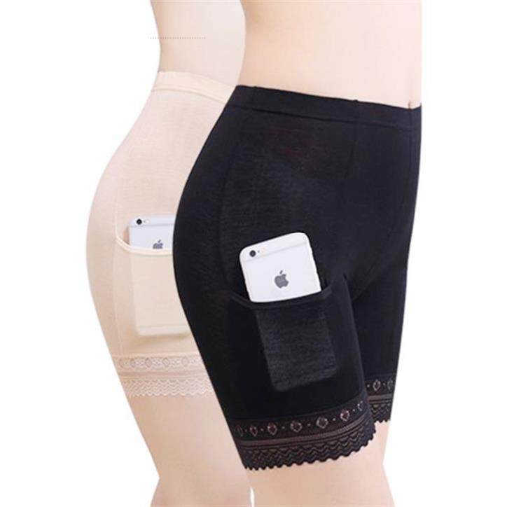 [Mã 12FASHIONSALE1 giảm 10K đơn 50K] Quần lót đùi mặc trong váy có túi chất cotton mỏng mát | BigBuy360 - bigbuy360.vn