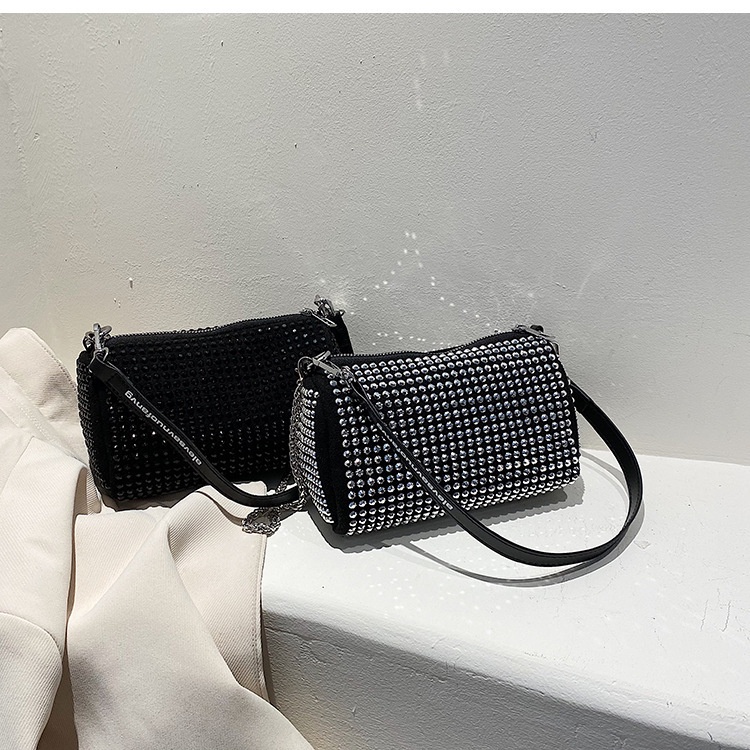 Túi Đeo Vai Đính Đá Lấp Lánh Thời Trang Sang Trọng Cho Nữ