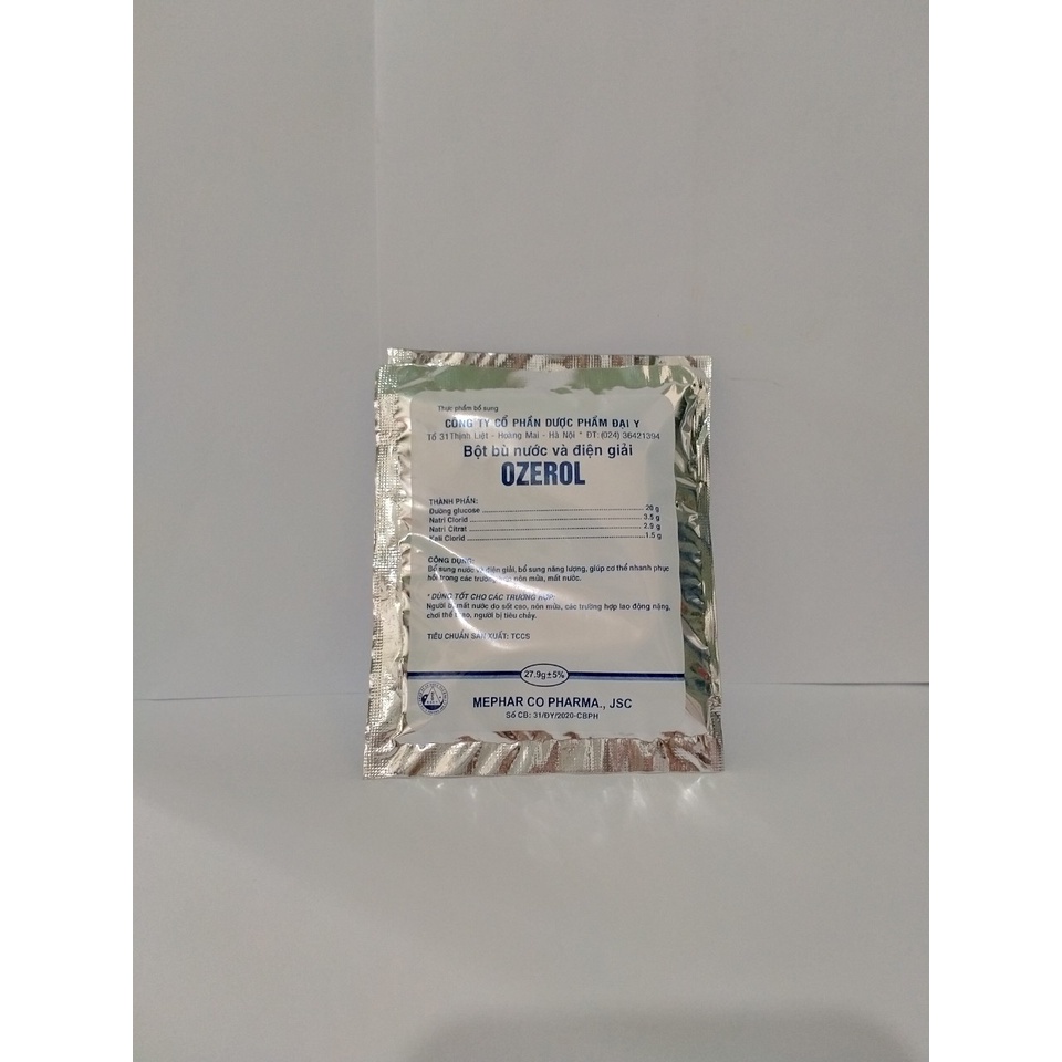 Bù nước và điện giải OZEROL