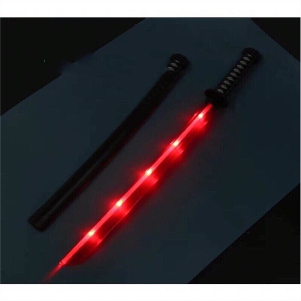 [kèm 3 pin] Kiếm ánh sáng hot trend 2022, kiếm phát sáng katana nhiều màu sắc