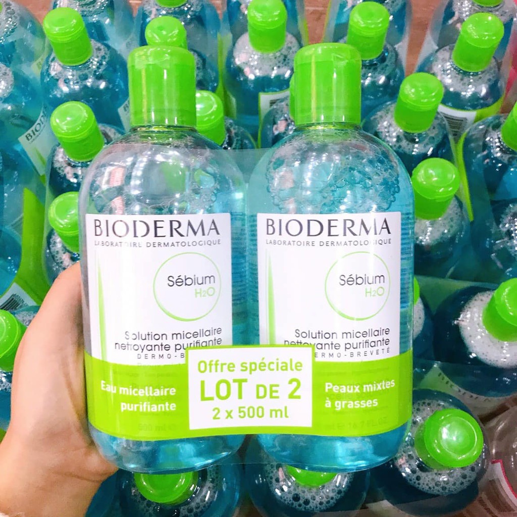 Tẩy trang Pháp Bioderma 500ml