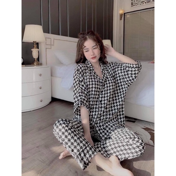 Đồ Bộ Pịjama Cánh Dơi Quần Dài