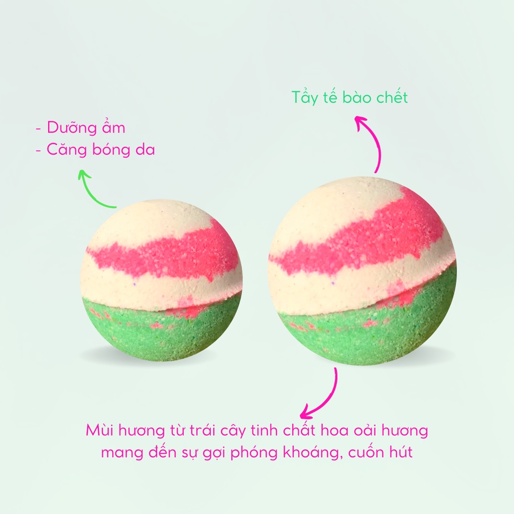 FRENCH 76 [Labbi] Bath bomb / Viên sủi bồn tắm / Bom tắm