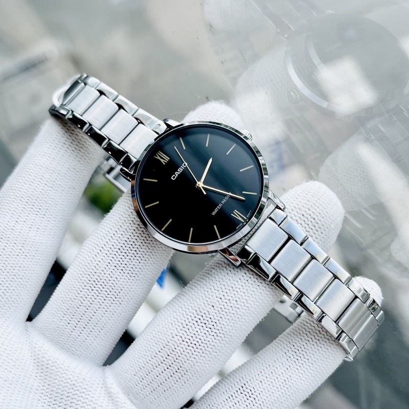 Đồng hồ nữ dây thép Casio LTP VT01D