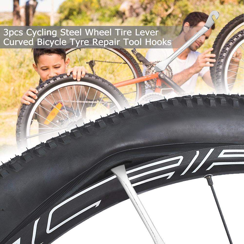 Bộ 3 dụng cụ nạy lốp xe bằng thép tiện lợi