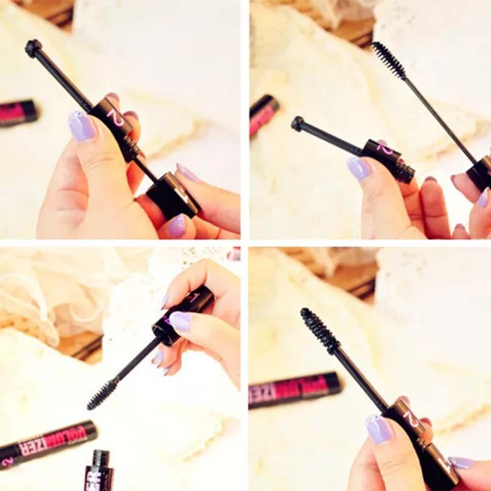 Mascara QQMALL Chống Thấm Nước Lâu Trôi Chống Mồ Hôi Chuốt Cong Mi