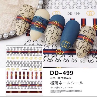 Sticker dán móng nail, Sticker thương hiệu