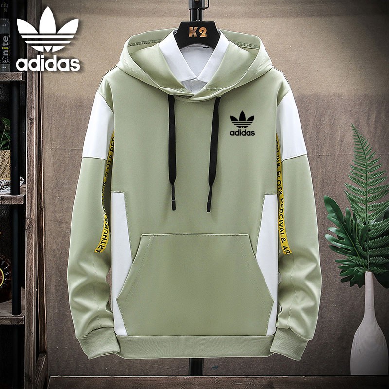 Áo Hoodie Adidas Dày Dặn Màu Trơn Thời Trang Thu Đông Cho Nam Nữ Size M-3Xl