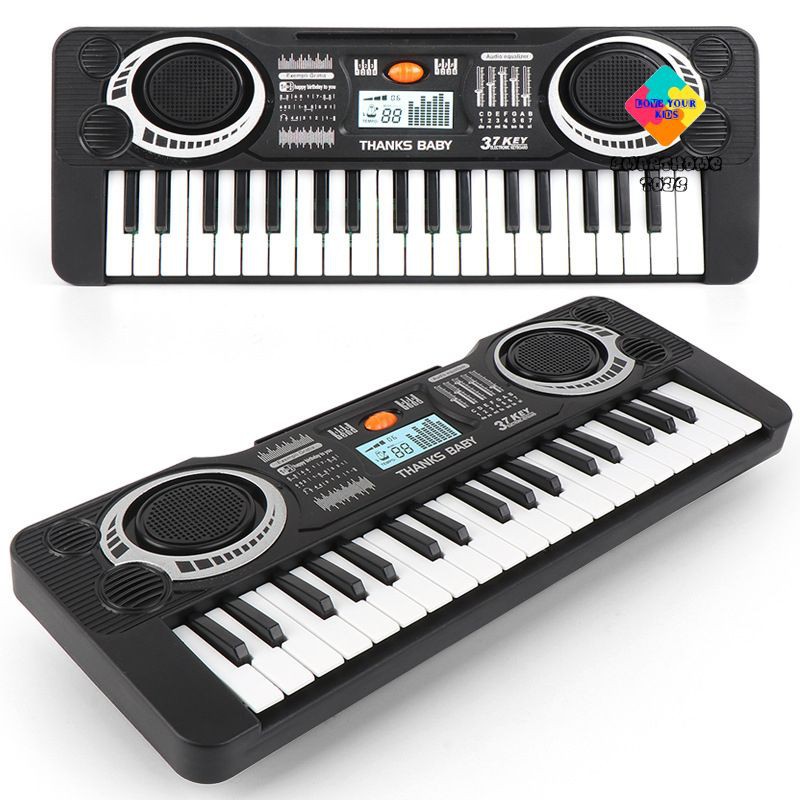 Đàn Piano Cho Bé – Đàn Piano Điện Tử 37 Phím Cho Bé Học Âm Nhạc – SmartHome Toys