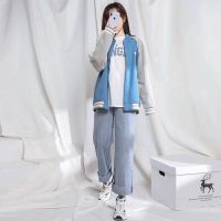 Quần Jean, baggy nữ ống xuông, hot trend, phong cách hàn thời trang. | BigBuy360 - bigbuy360.vn