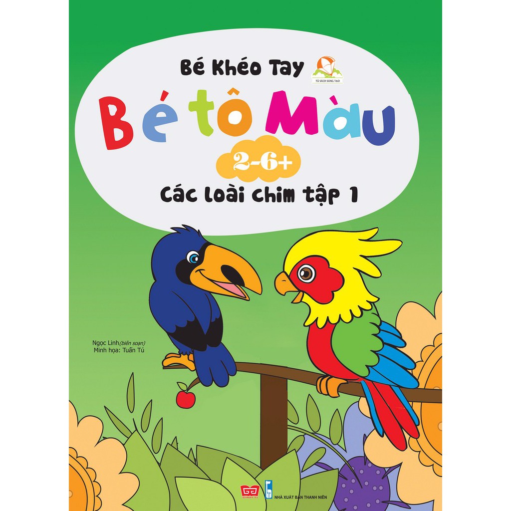 Bé tô màu (2-6+) - Các loài chim (Tập 1-2)