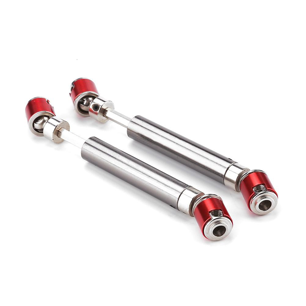 High 2pcs Metal Drive Shaft Drive Axle for 1/10 RC Rock Crawler Car Axial SCX10 D90